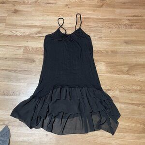 tiered layering dress